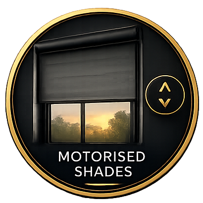 Badge Motorized Shades